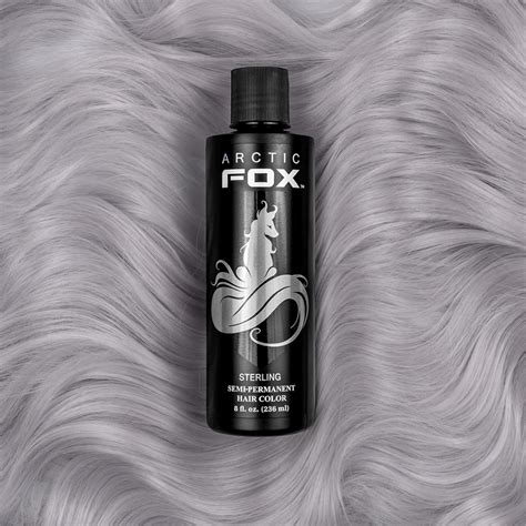 arctic fox hair color silver